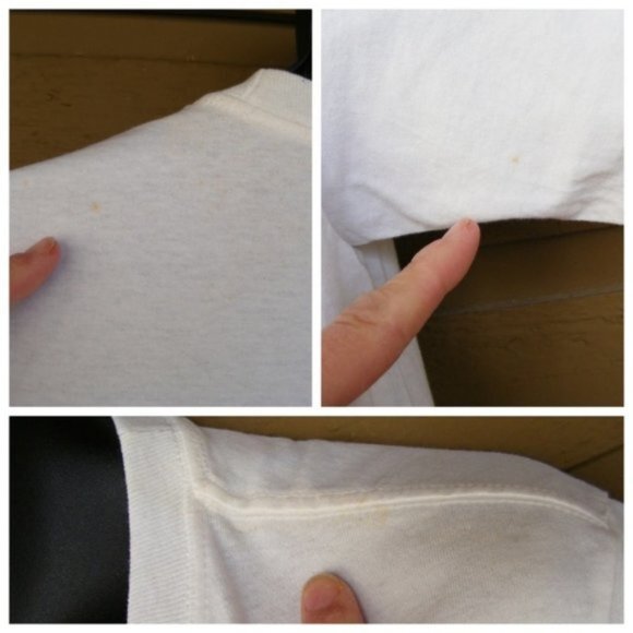 HARD ROCK CAFE Tee, S Defunct Gatlinburg, New/Flaw, White, Short sleeves - Picture 8 of 8